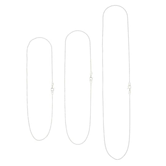 6 Pack: Curb Chain Necklace Set by Bead Landing™
